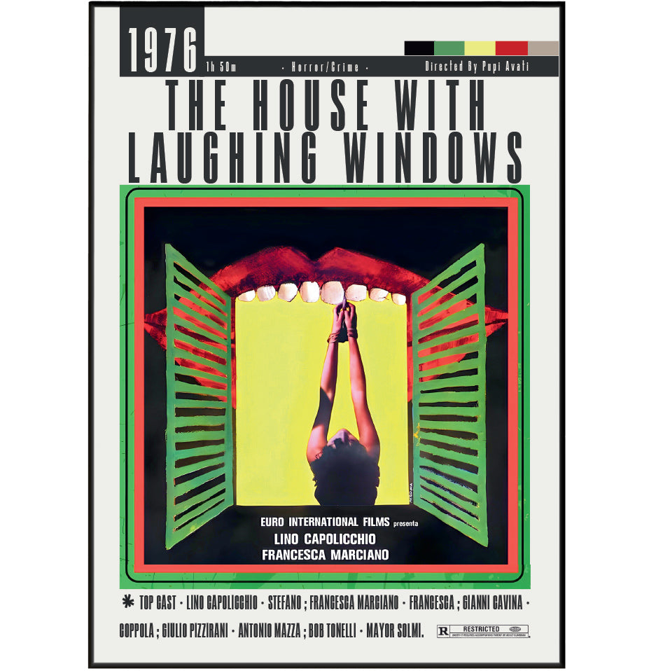 The House with Laughing Windows 1976 Movie Poster