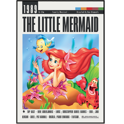 The Little Mermaid (1989) Movie Poster