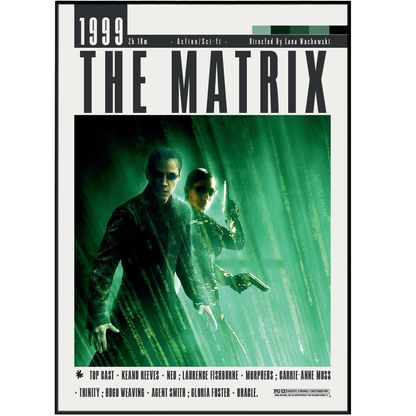 The Matrix 1999 Movie Poster