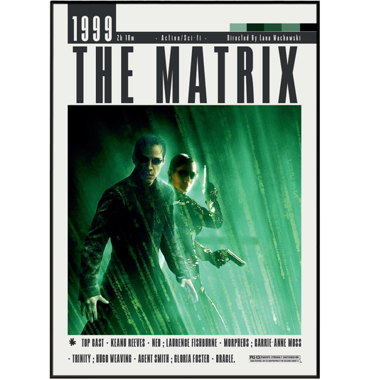 The Matrix 1999 Movie Poster