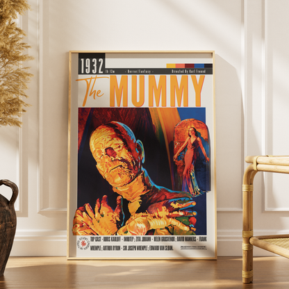 The Mummy (1932) Film Poster Print UK | Brendan Fraser
