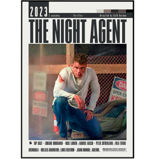 The Night Agent (2023) TV Serie Posters