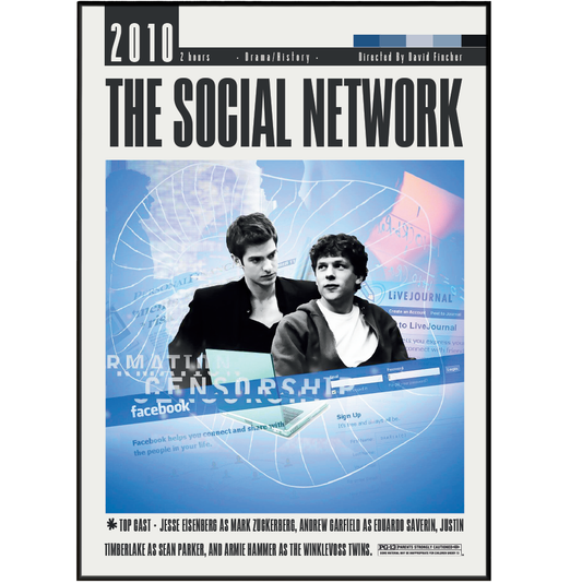 The Social Network (2010) Movie Poster