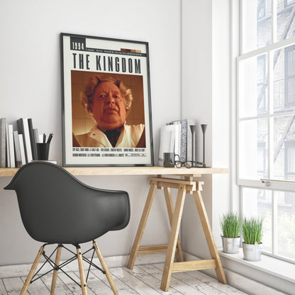 The Kingdom Lars von Trier Danish TV series poster — horror hospital wall art print UK
