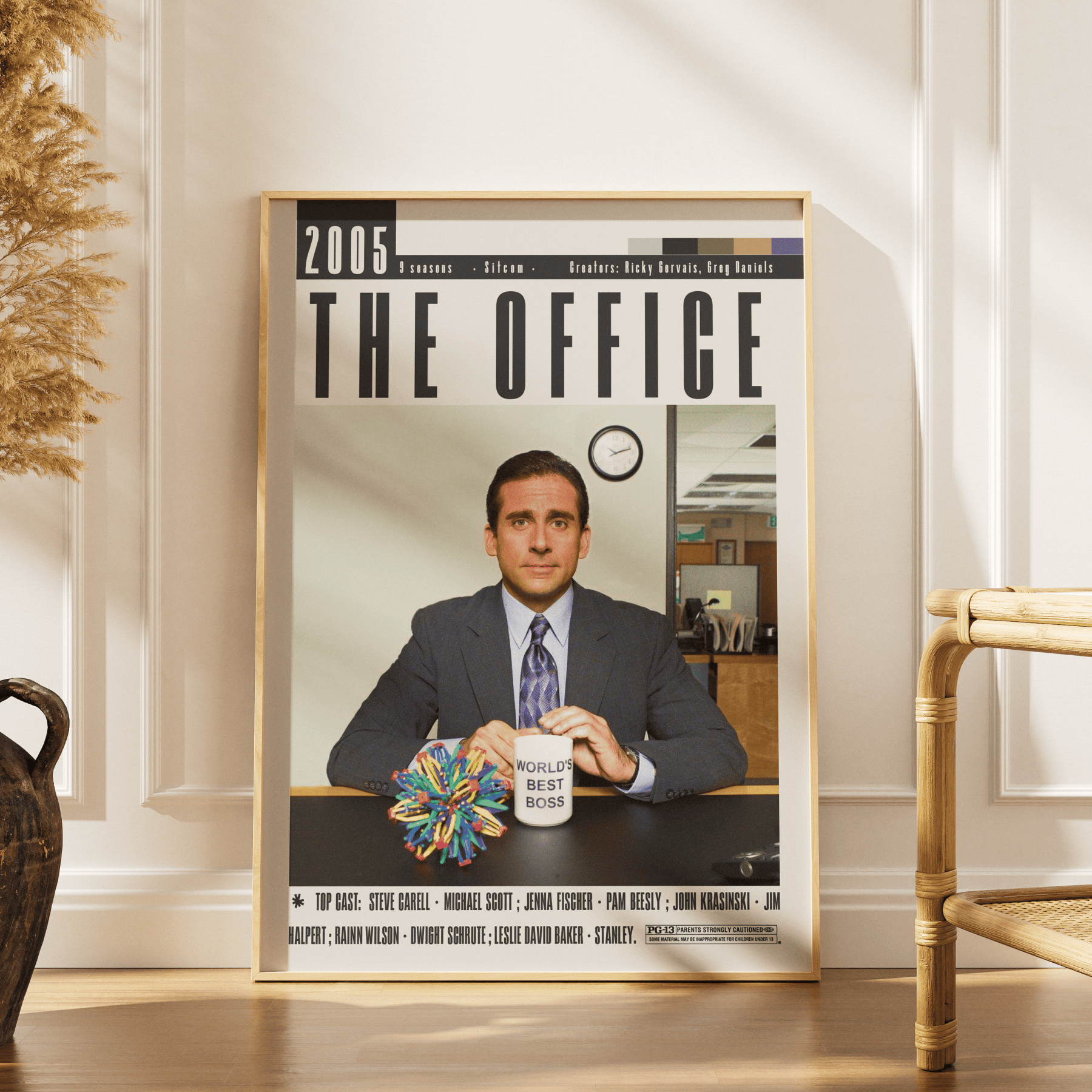 The Office US TV show poster — Michael Scott Dunder Mifflin Scranton wall art print UK
