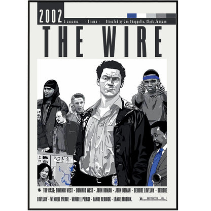 The Wire Posters | David Simon Tv Series - 98types
