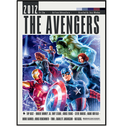 The Avengers 2012 Movie Poster