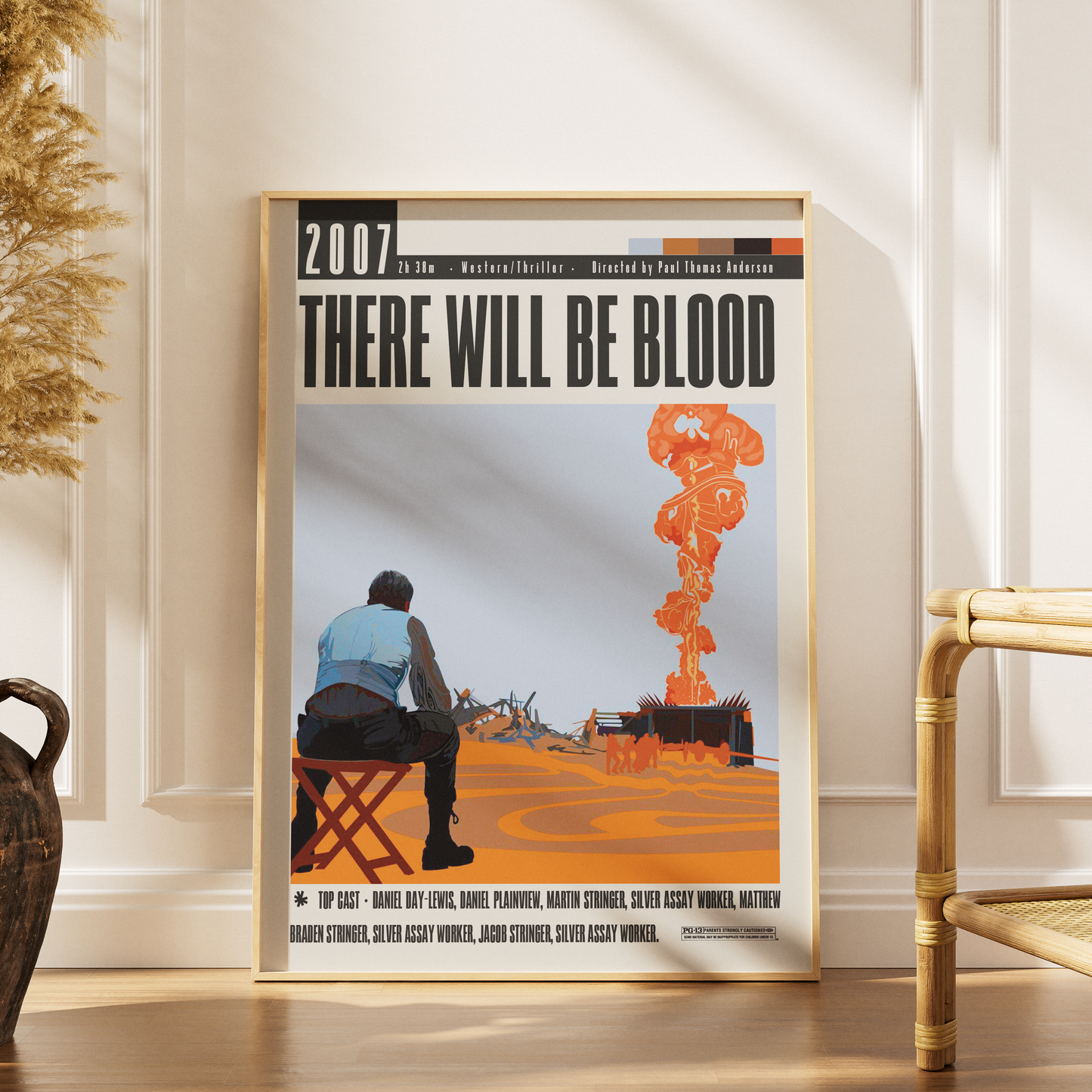 There Will Be Blood (2007) Movie Poster