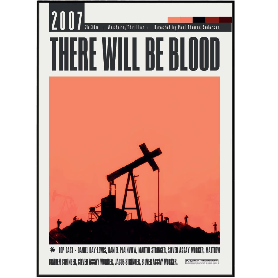 There Will Be Blood (2007) Movie Posters