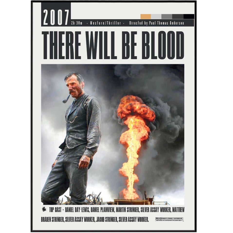 There Will Be Blood (2007) Movies Poster