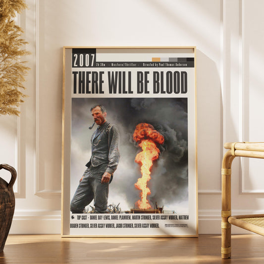 There Will Be Blood (2007) Movies Poster