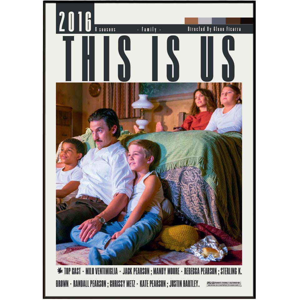 This Is Us 2016 TV series poster art print UK