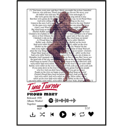 Tina Turner – Proud Mary Poster