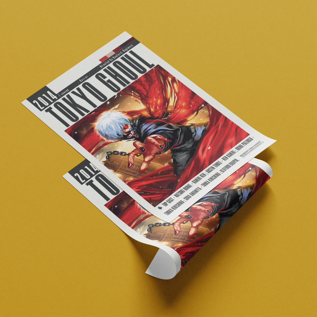 Tokyo Ghoul (2014) Anime Poster