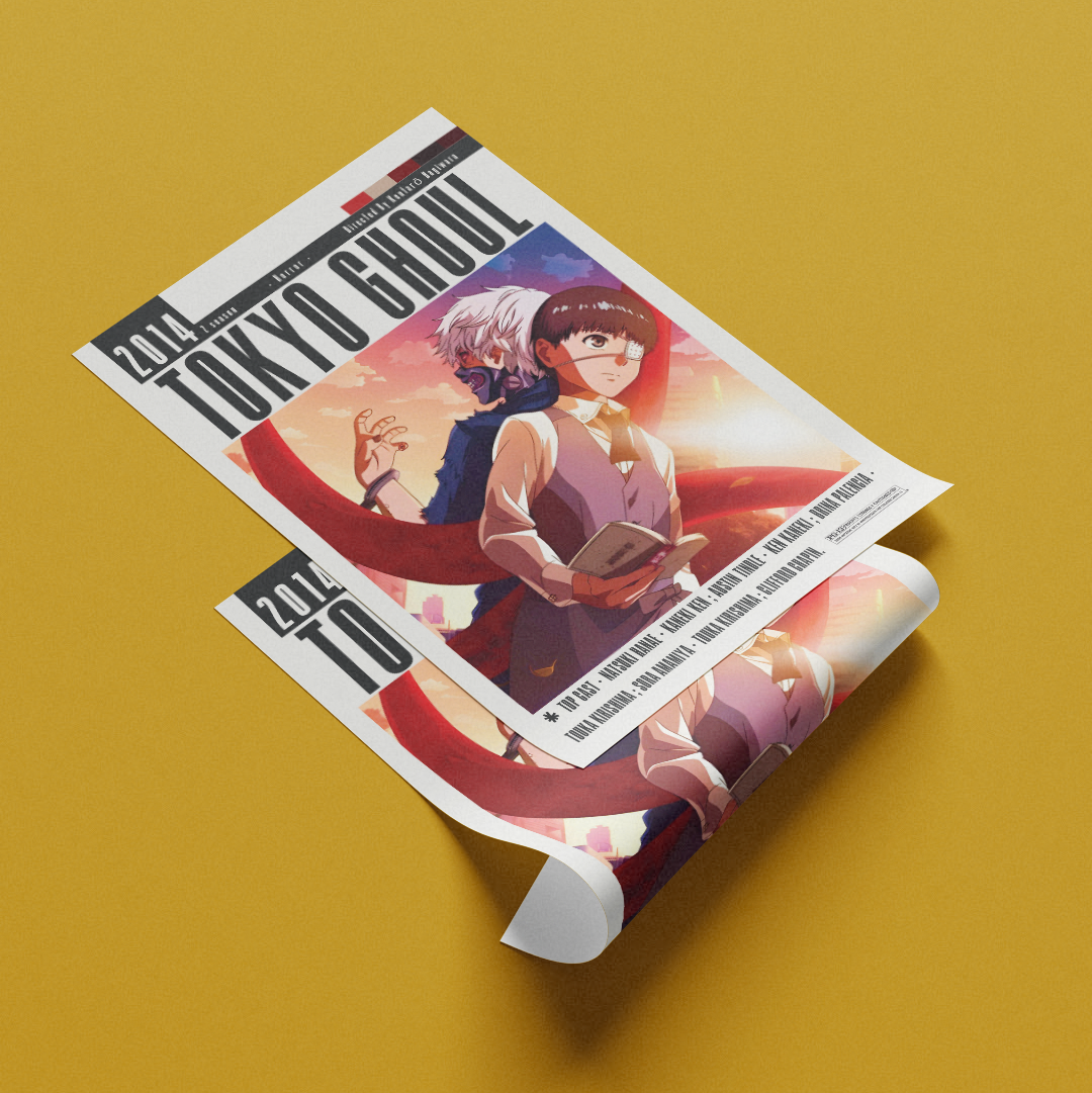 Tokyo Ghoul (2014) Animes Poster