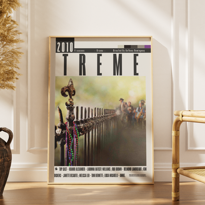 Treme 2010 TV series poster art print UK
