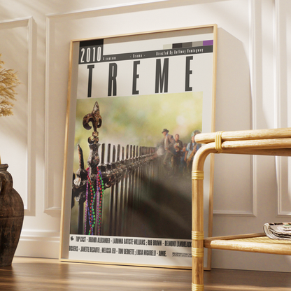 Treme 2010 TV series poster art print UK