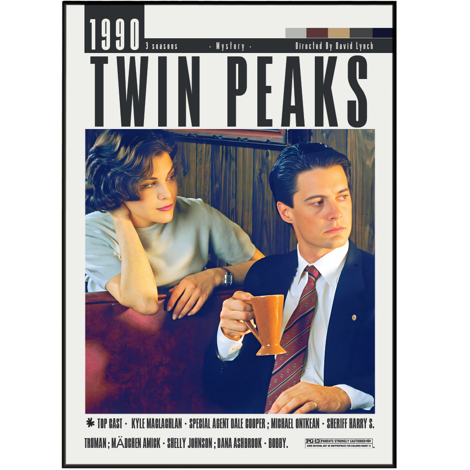 Twin Peaks (1990) TV Series Poster