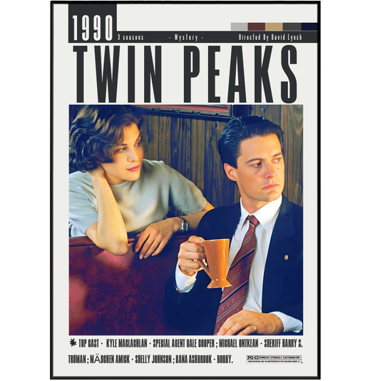 Twin Peaks (1990) TV Series Poster