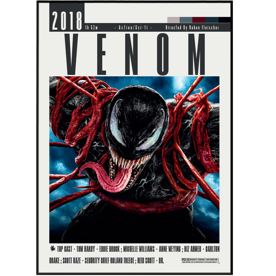 Venom (2018) Movie Poster