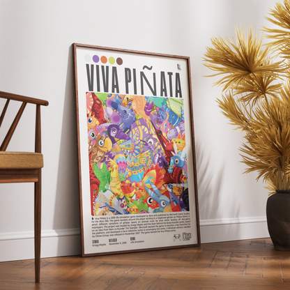 Viva Piñata Video Games Poster