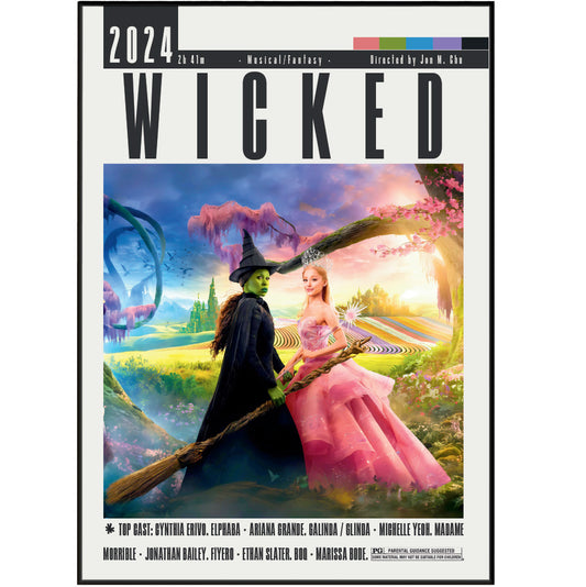 Wicked Film 2024 Posters
