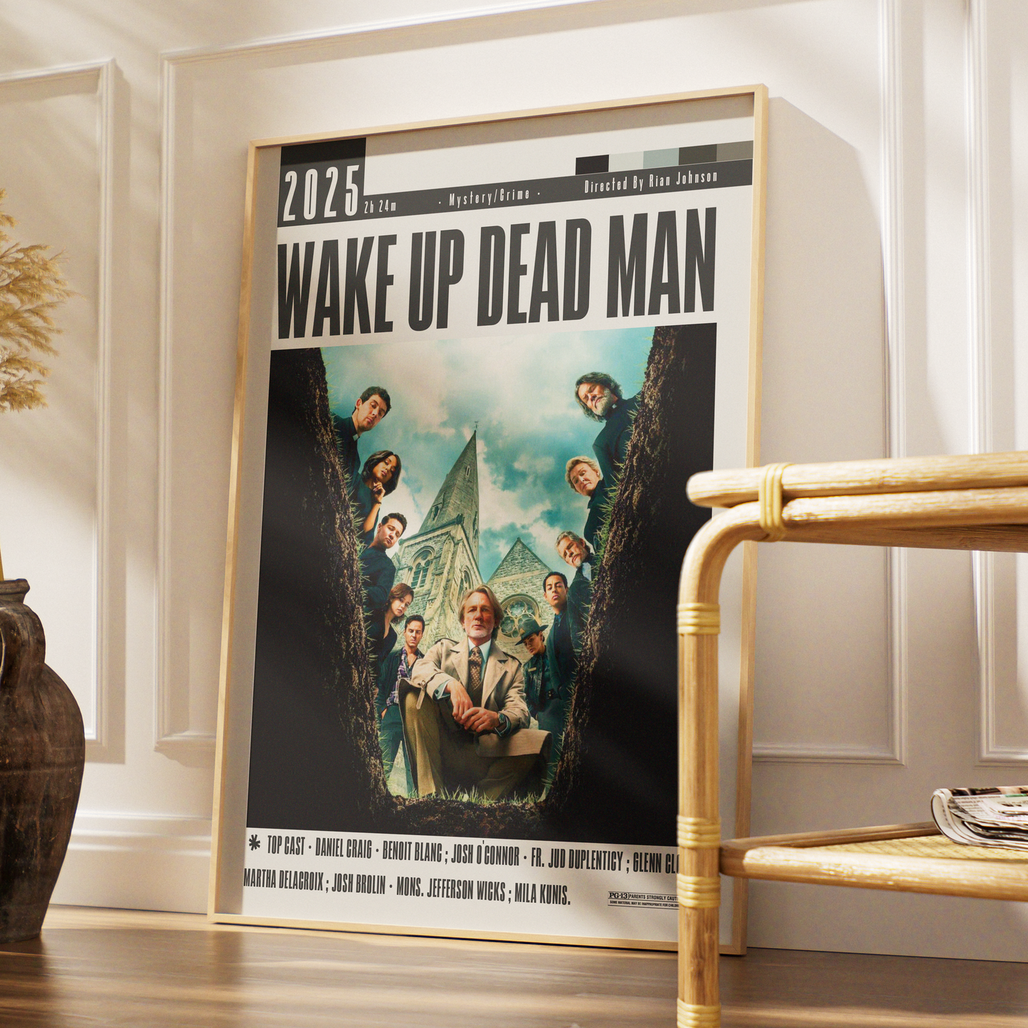 Wake Up Dead Man: A Knives Out Mystery Movie Poster - 98types