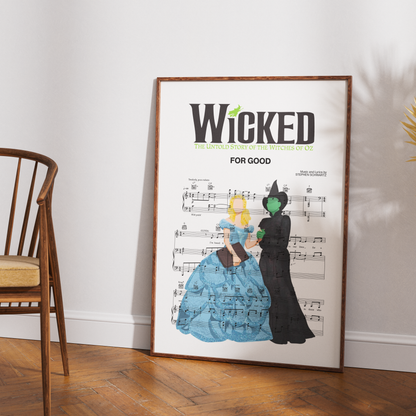 Wicked The Musical - For Good Prints
