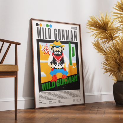 Wild Gunman Video Games Posters