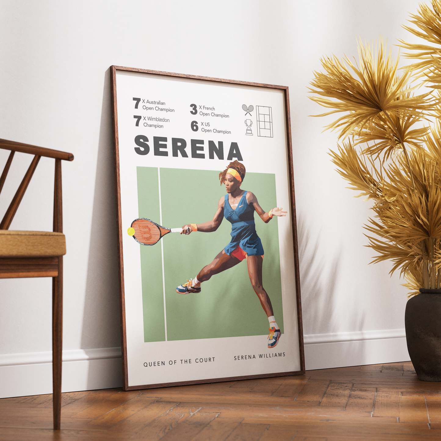 Serena Williams Tennis Posters