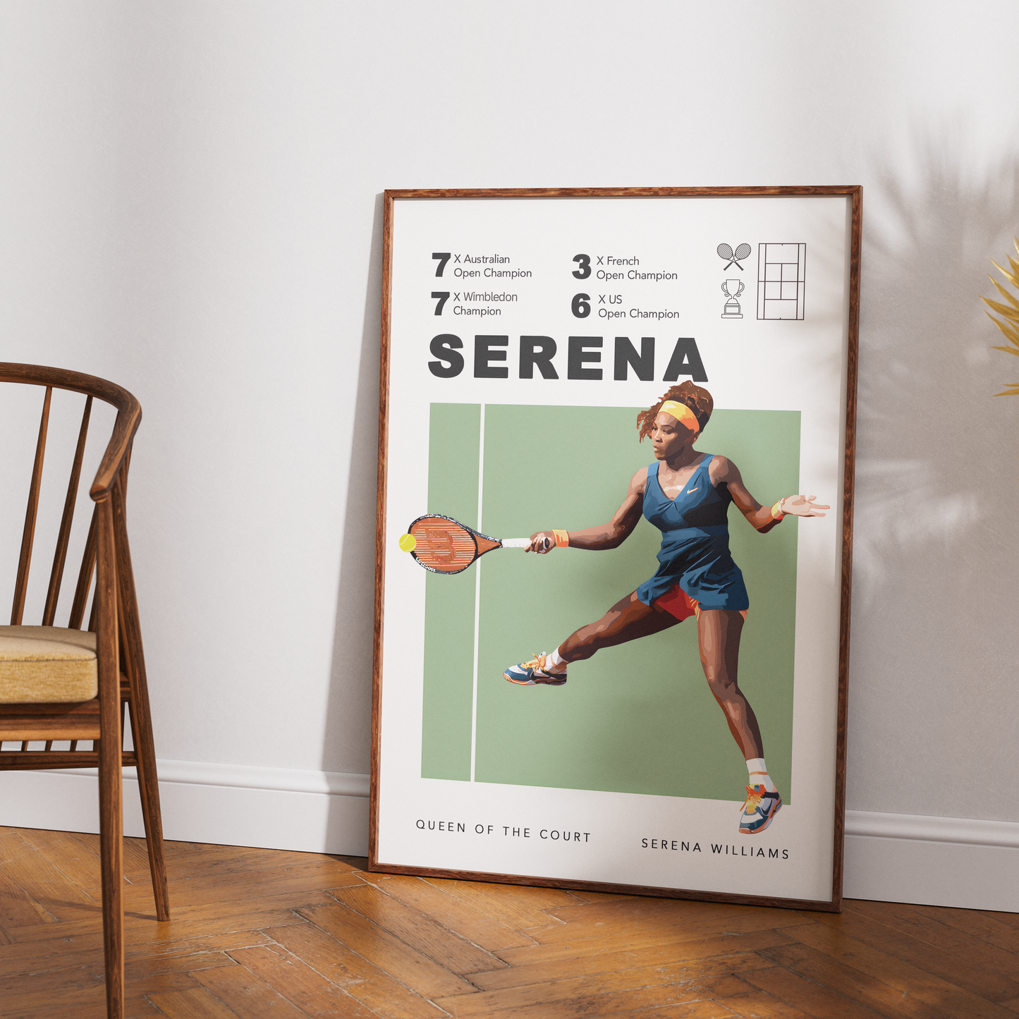 Serena Williams Tennis Posters