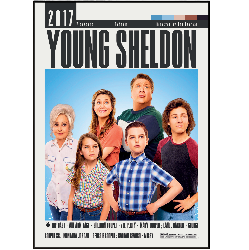 Young Sheldon (2017) TV Serie Poster