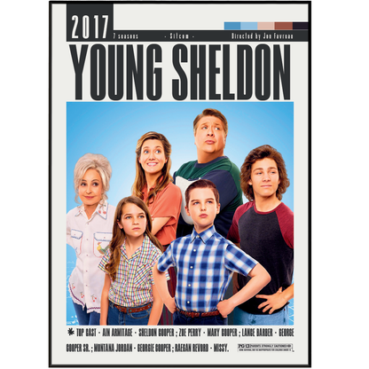 Young Sheldon (2017) TV Serie Poster