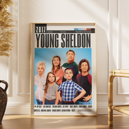 Young Sheldon (2017) TV Serie Poster