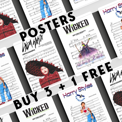 Elton John, Dua Lipa ~ Cold Heart Song Music Print