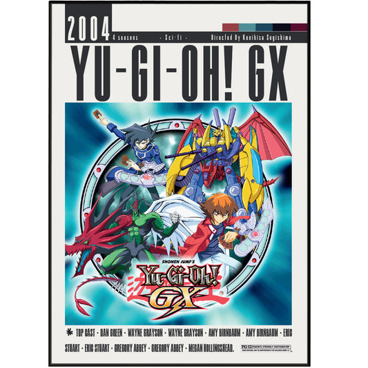 Yu-Gi-Oh! GX (2004) Anime Poster