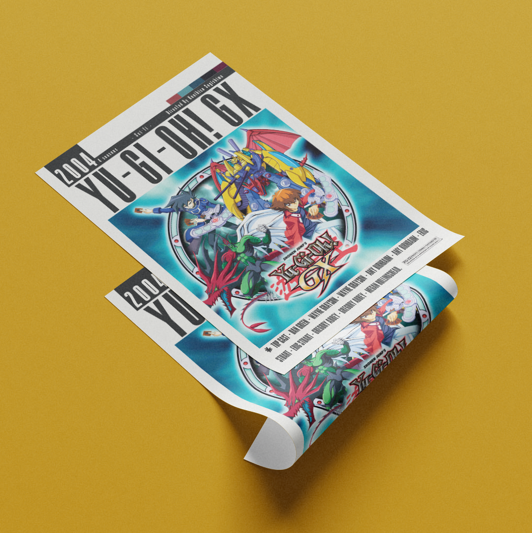 Yu-Gi-Oh! GX (2004) Anime Poster