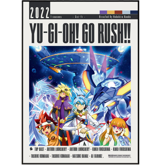 Yu-Gi-Oh! Go Rush!! (2022) Anime Poster
