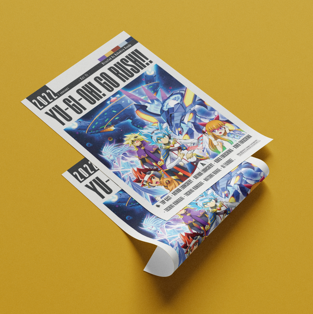 Yu-Gi-Oh! Go Rush!! (2022) Anime Poster