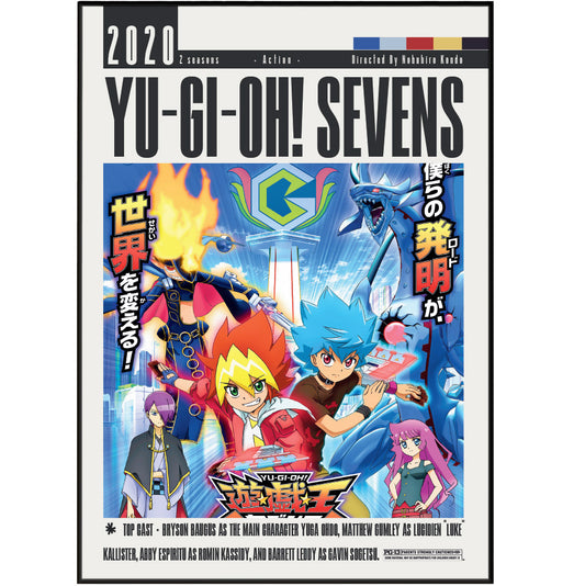 Yu-Gi-Oh! SEVENS (2020) Anime Poster