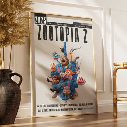 Zootopia 2 (2025) Movie Poster