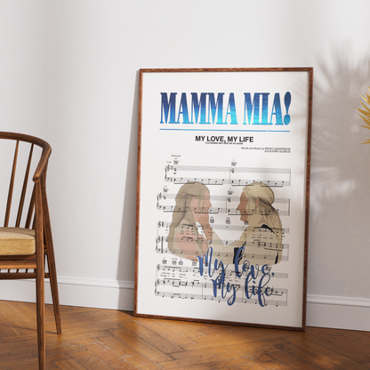 Abba - Mama Mia - MY LOVE, MY LIFE Poster