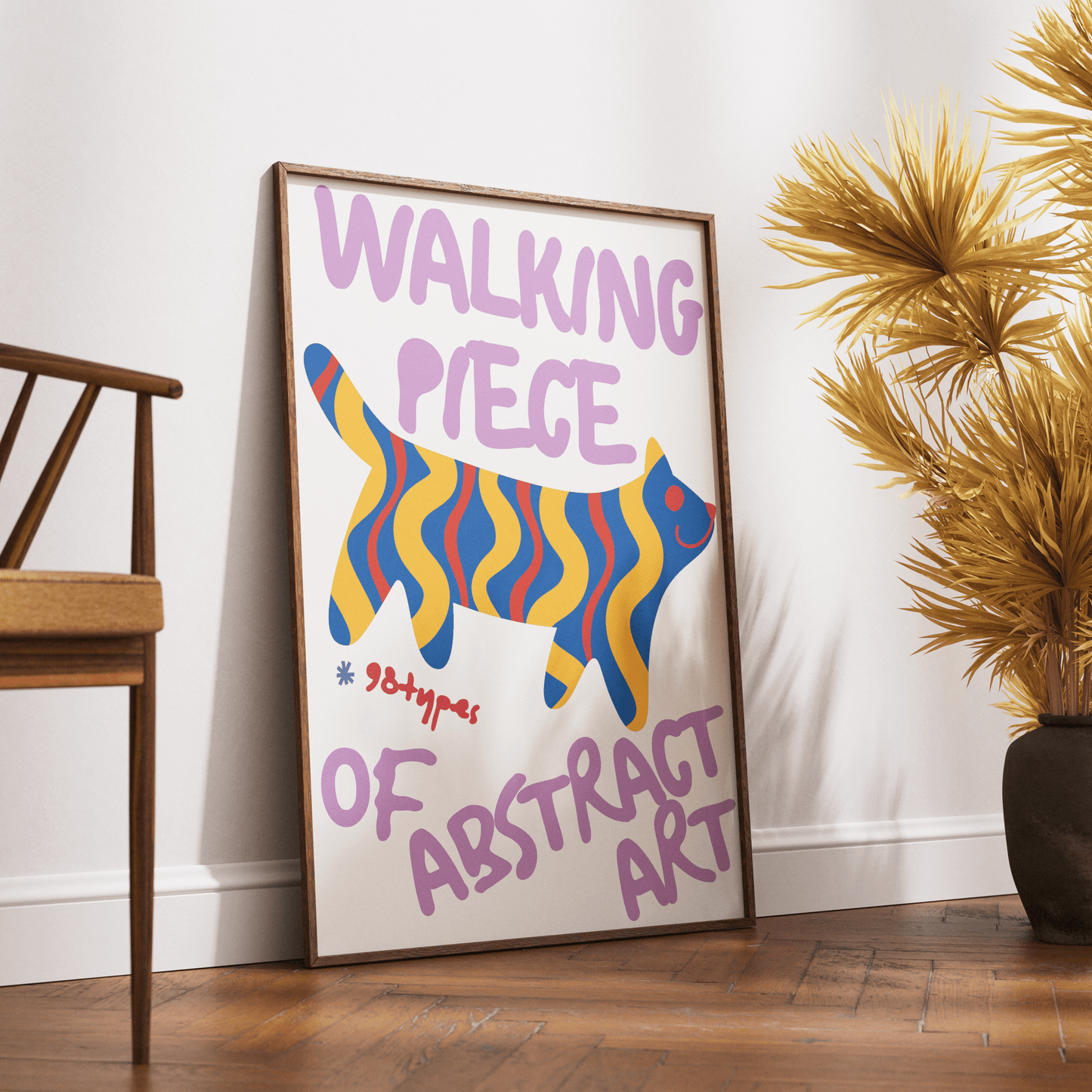 Cat Art Aesthetic Posters - 98typesAesthetic Animals Poster