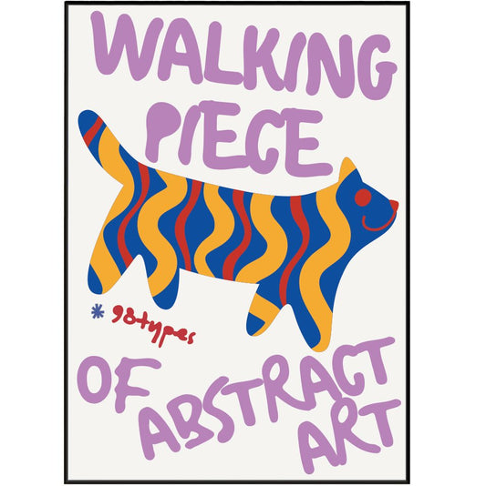 Cat Art Aesthetic Posters - 98typesAesthetic Animals Poster