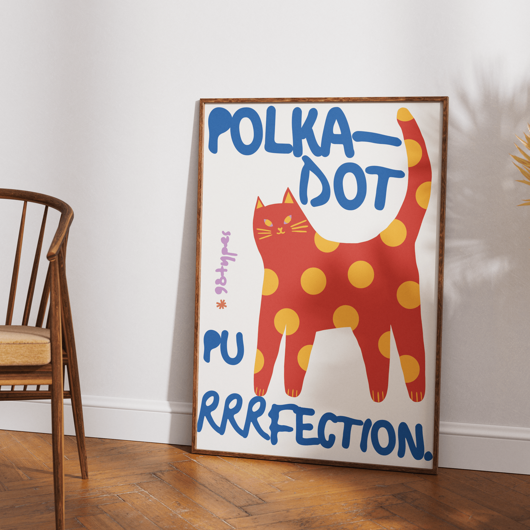 Cat Dot Aesthetic Posters - 98typesAesthetic Animals Poster