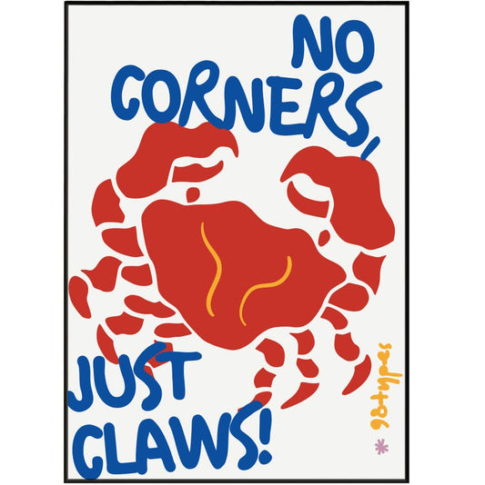 Crab Aesthetic Posters - 98typesAesthetic Animals Poster