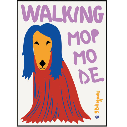 Dog long hair Aesthetic Posters - 98typesAesthetic Animals Poster