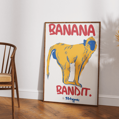 Monkey Aesthetic Posters - 98typesAesthetic Animals Poster