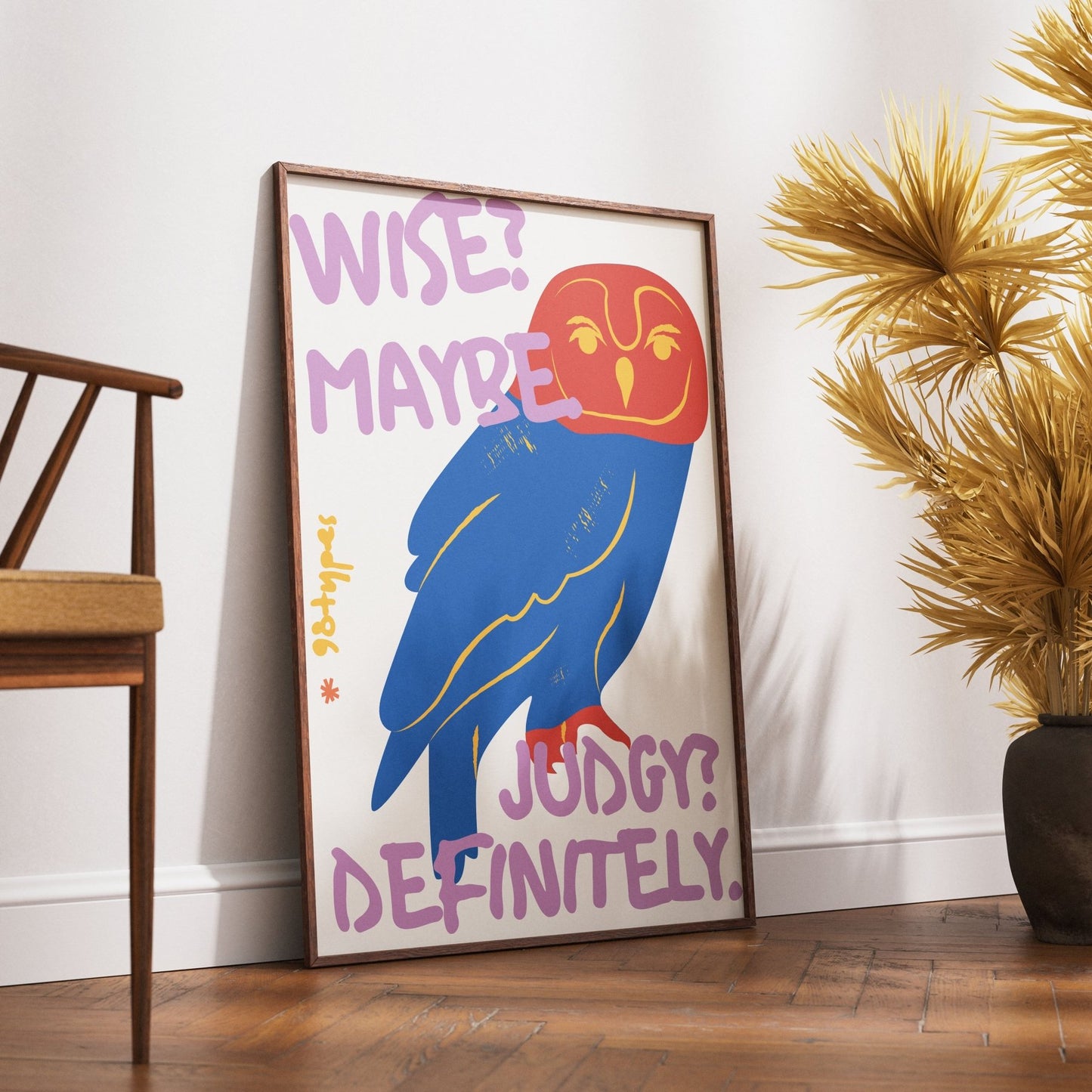 Owl 2 Aesthetic Posters - 98typesAesthetic Animals Poster