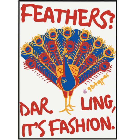 Peacock Aesthetic Posters - 98typesAesthetic Animals Poster